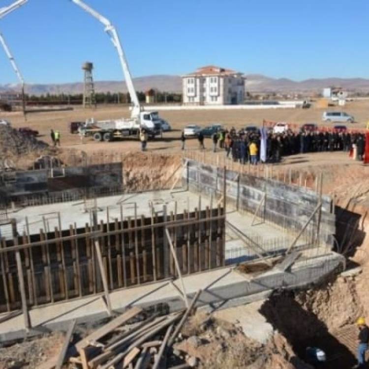 Yazıhan Merkez Camii’nin Temeli Atıldı